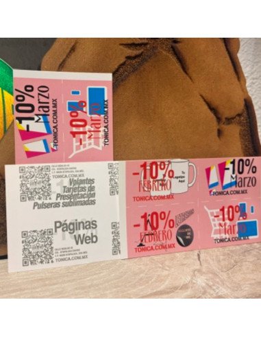 Tarjetas de presentación personalizadas en couché de 300 g