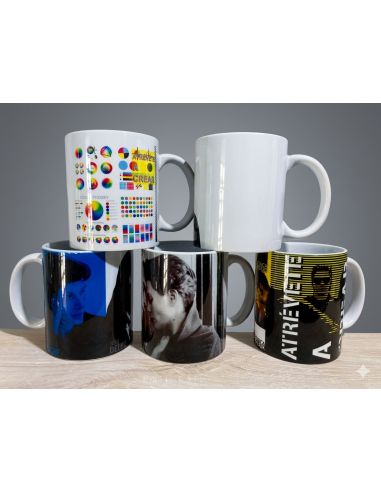 Taza Blanca Personalizada - Sublimación Premium | Tònica Diseño