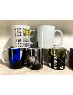 Taza blanca personalizada 11 oz de ceramica premium con sublimacion HD, ideal para empresas y eventos en Ixtapaluca