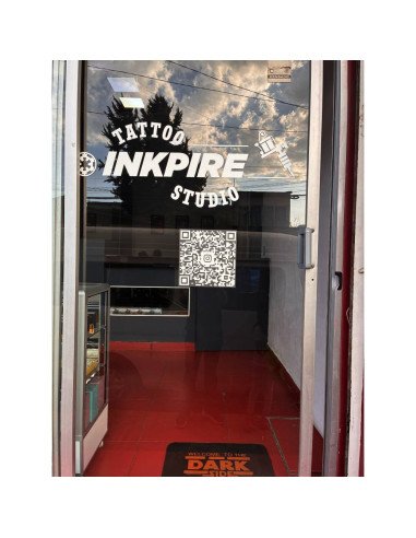 Rotulación comercial en vinil de corte para negocio