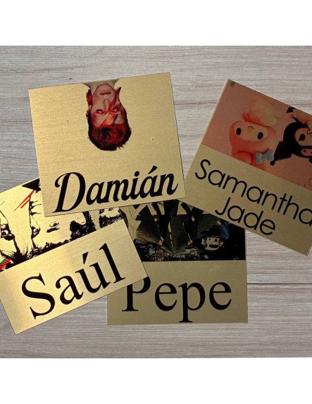 lamina de aluminio personalizada para trofeos