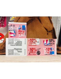 tarjetas de presentación baratas frente color vuelta negro
