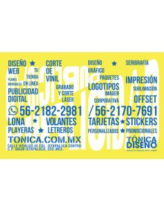 impresión tamaño carta frete color vuelta negro