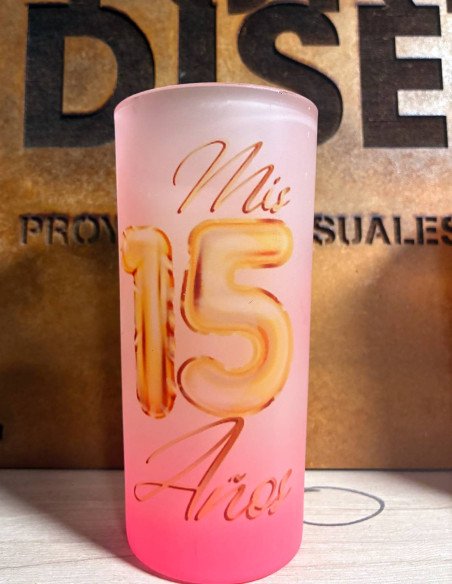 Vaso Satinado Cubero Personalizado | Ixtapaluca, Chalco y Amecameca