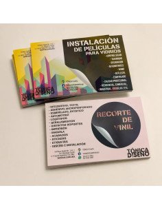 Volantes media carta 4x4 con frente y reverso a color impresos en Ixtapaluca