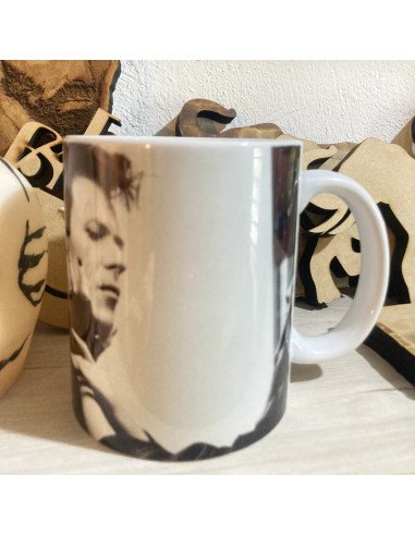 Ejemplo de taza personalizada con fotografía en blanco y negro